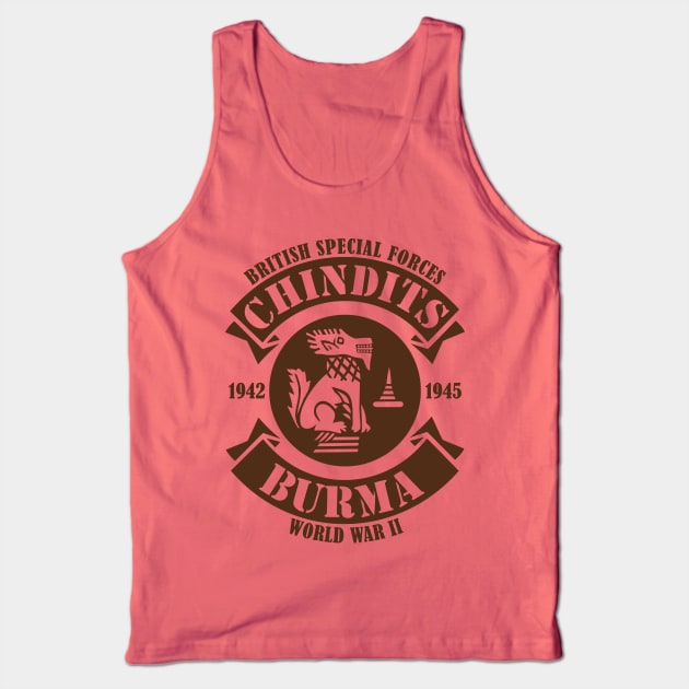 British Special Forces - Chindits Tank Top by TCP